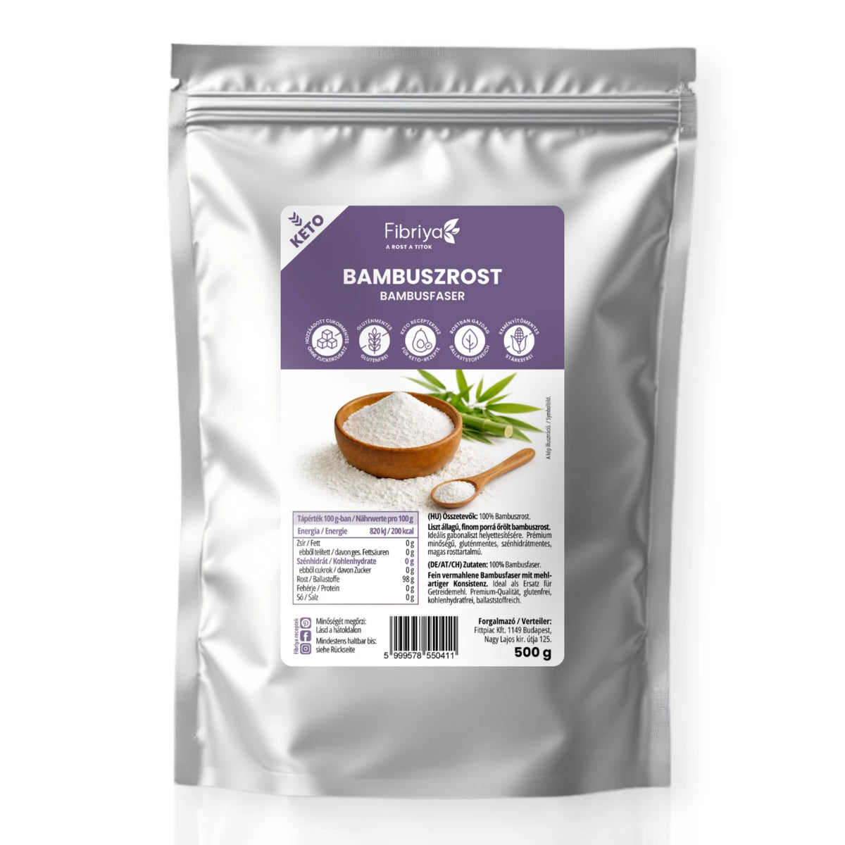 Fibriya Bambusfaser 500g