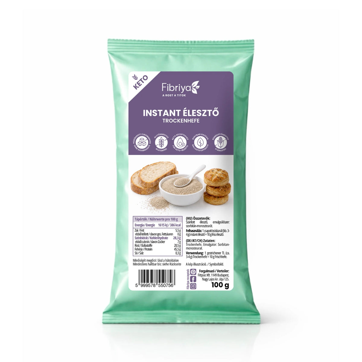 Fibriya Instant-Hefe 100g